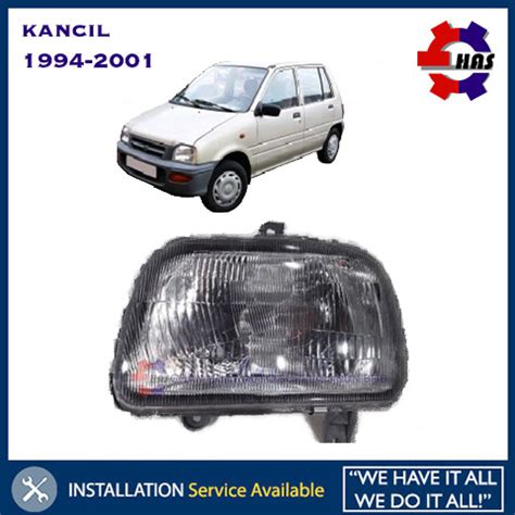 Perodua Kancil Head Lamp Headlights LAMPU BESAR PETAK BULAT Shopee