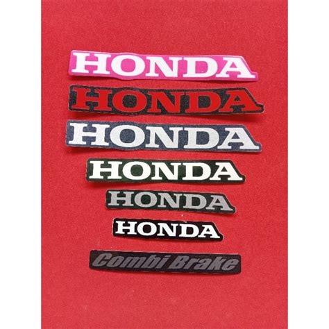 Jual Stiker Sticker Mark Honda Tulisan Honda Shopee Indonesia