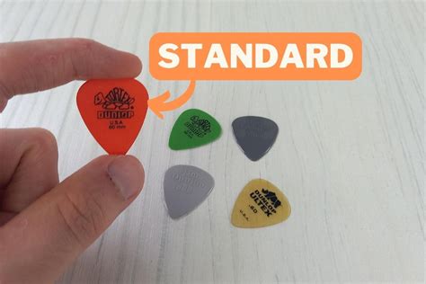 How To Choose A Guitar Pick Thickness Materials And Shapes Explained