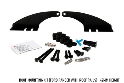 Kit De Soportes Techo Lazer Ford Ranger Con Barras De Techo