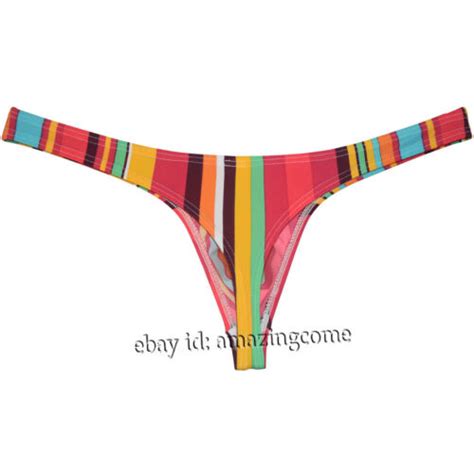 Sexy Men S Bikini Thong Underwear Contour Pouch Sports T Back Posing G String Ebay
