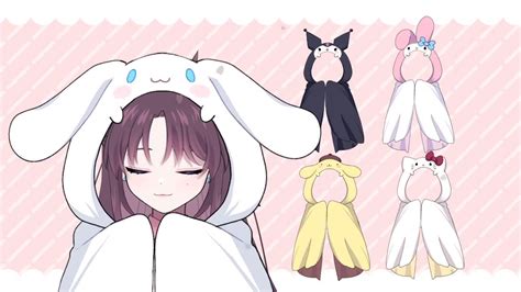 Himey SmashS15 On Twitter Vtuber Sanrio Blanket Assets FREE To