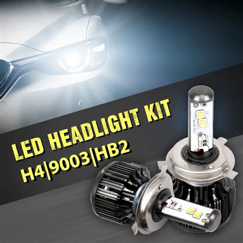 VICMAX 2PCS K7 Auto H3 H8 H11 H4 Led H7 Bulb Car Headlight High Low