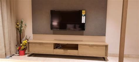 Wall Wooden TV Unit at Rs 85000/unit | TV Wood Panel in Ludhiana | ID ...