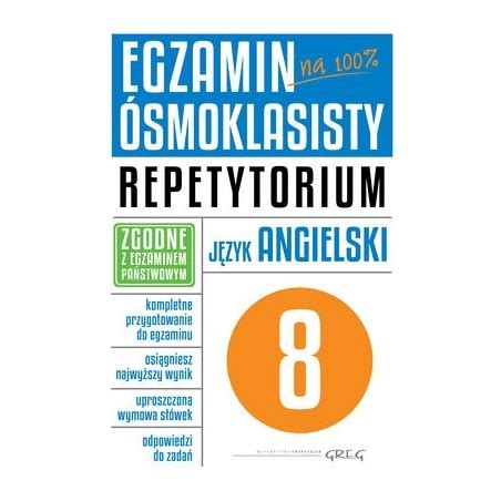 Egzamin Smoklasisty J Zyk Angielski Repetytorium