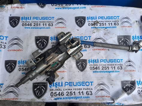 PEUGEOT PARTNER TEPE ÇIKMA DİREKSİYON KOLONU ORJİNAL Şişli Peugeot