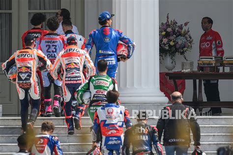 Presiden Jokowi Lepas Parade Pembalap MotoGP 1 Republika Online