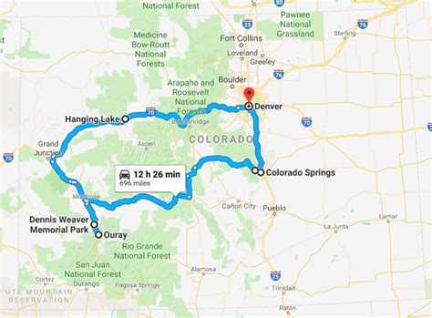 ULTIMATE COLORADO ROAD TRIP WITH 1 WEEK ITINERARY Mack Packing