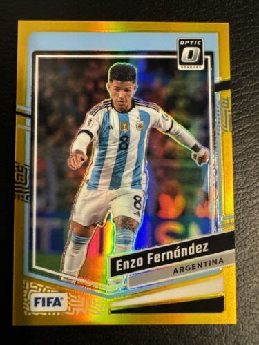 Panini Donruss Enzo Fernandez Gold Prizm Ssp Chelsea