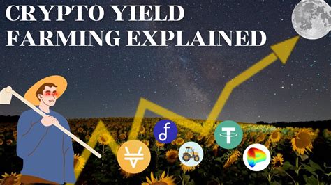 Crypto Yield Farming Explained For Beginners Youtube