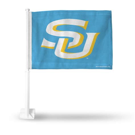 Southern University Jaguars 11x14 Window Mount 2 Sided Car Flag