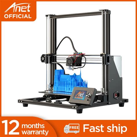 Big Size All Metal Anet A8 Plus 3d Printer Diy Kit Base On Marlin Open