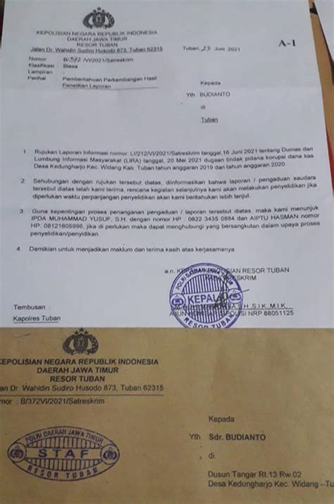 Detail Contoh Surat Pengaduan Korupsi Dana Desa Koleksi Nomer 50