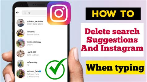 How To Delete Instagram Search Suggestions When Typing How To Clear