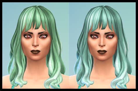 The Sims Hair Colors Mod Bxevibe