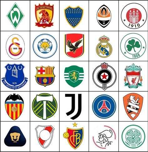 How To Draw Soccer Team Logos