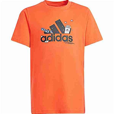 Adidas T Shirt Jungen Bright Red Im Online Shop Von Sportscheck Kaufen