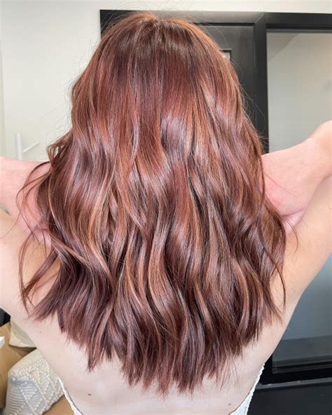 30 Auburn Balayage Hairstyles Rosewood Auburn Balayage