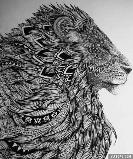 Lion And Lioness Drawing at PaintingValley.com | Explore collection of ...