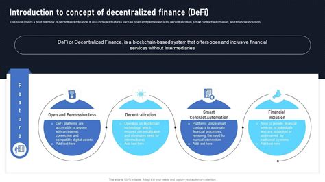 Introduction To Concept Of Decentralized Finance Defi Exploring The