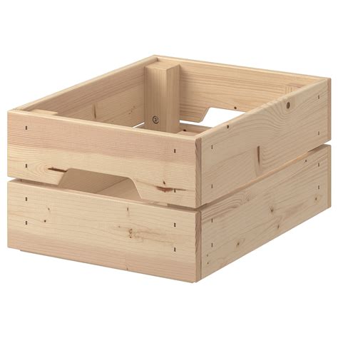 KNAGGLIG pine, Box, 23x31x15 cm - IKEA