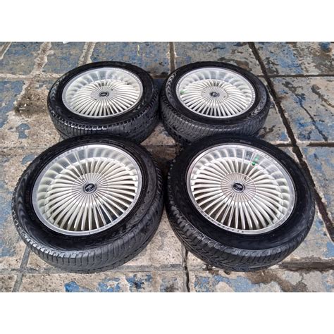 Jual Velg Seken Brighwell Ring X Pcd X Seken Bekas Plus Ban