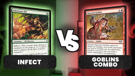 INFECT Vs GOBLINS COMBO Magic The Gathering Pauper Gameplay IRL