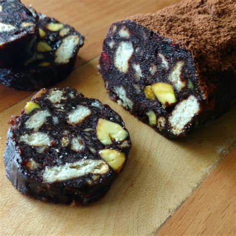 Chocolate Salami Recipe Flours And Frostings