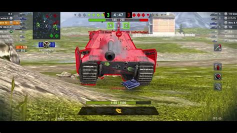 Wotb Lorraine 40 T 4K Dmg Ace Tanker World Of Tanks Blitz YouTube