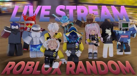 LIVESTREAMING ROBLOX JUMAT BERKAH LETS GO MABAR GAME RANDOM ROBLOX