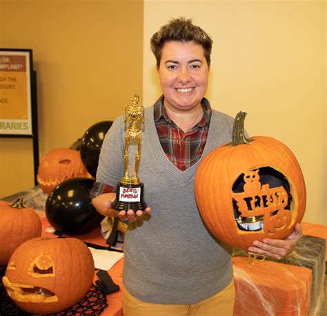 USF Libraries - Library Staff Pumpkin Carving Contest