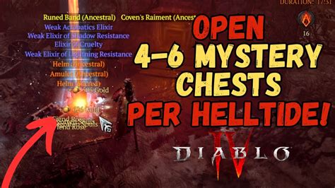 BEST Helltide Strategy How To Nearly GUARANTEE 4 6 Mystery Chests From