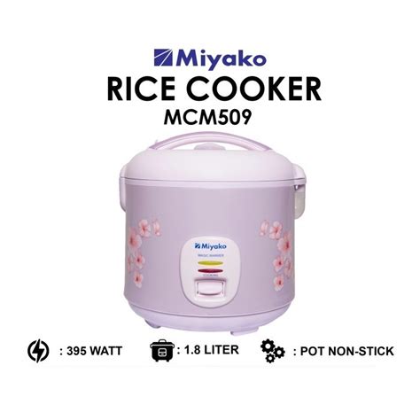 Jual Miyako Mcm Rice Cooker Magic Liter In Watt Magic