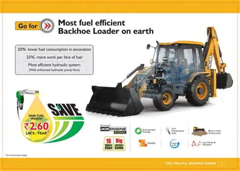 Jcb Dx Xtra Backhoe Loader Brochure Ppt