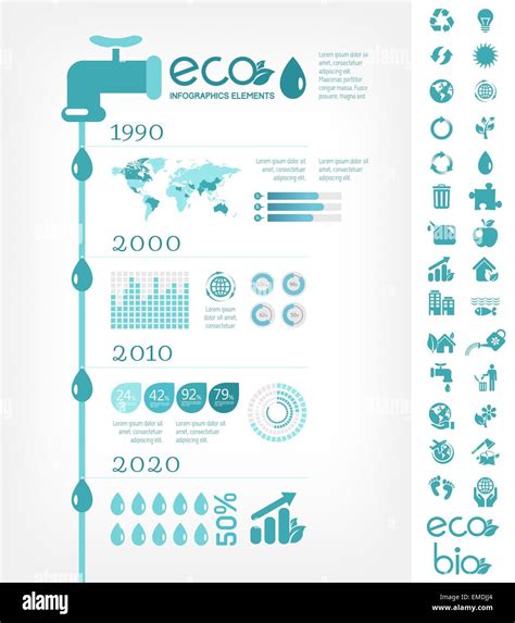 Water Conservation Infographic Template Stock Vector Image & Art - Alamy