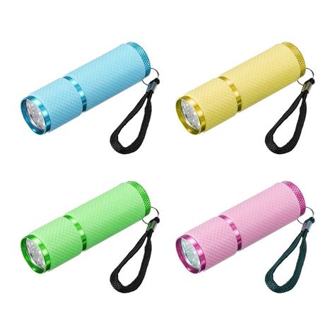 UV Mini 9 LED Aluminum Flashlight Ultraviolet Blacklight Torch - 20% ...