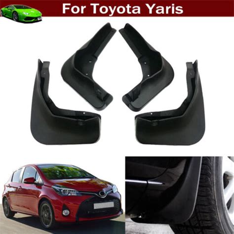 4 X Car Mud Flap Splash Guard Fender Mudguard Mudflap For Toyota Yaris