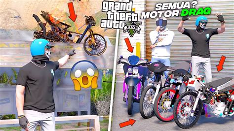 Aku Koleksi SEMUA MOTOR MATIC DRAG TERLANGKA TERKEREN Di Kota GTA 5