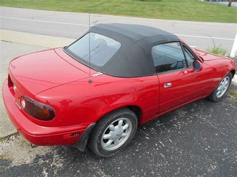 1990 Mazda Miata Red