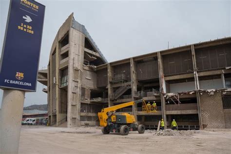 Fotos Así Van Las Impresionantes Demoliciones De Las Obras Del Camp Nou