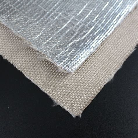 Radiant Heat Reflective Aluminum Foil Coated Fiberglass Fabric China