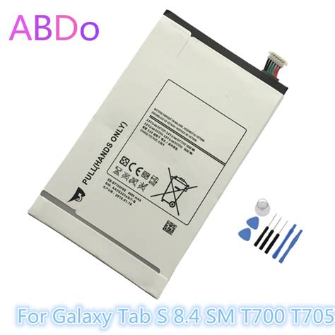 Eb Bt Fbe Tablet Battery For Samsung Galaxy Tab S Sm T T