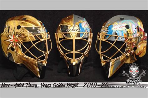 Golden Knights’ Marc-Andre Fleury has a new goalie mask | Las Vegas ...