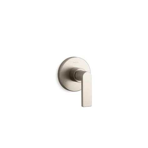 Kohler Composed Mastershower Transfer Valve Trim With Lever Handle In Vibrant Brushed Nickel