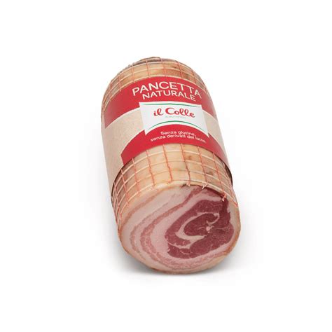 Pancetta Naturale Dimezzata Valtidone Salumi