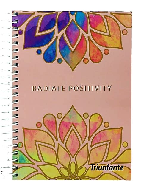 Cuaderno Triunfante A6 C Espiral T D x80hjs Línea Rose 3 ESTELA