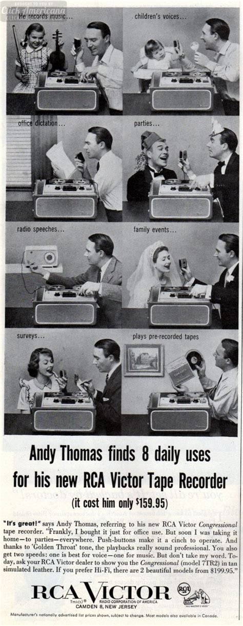 Remember vintage reel-to-reel tape recorders? - Click Americana