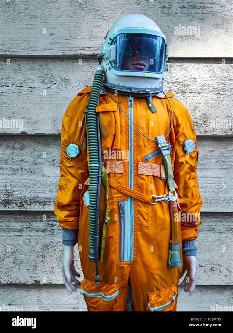 Orange space suit hi-res stock photography and images - Alamy