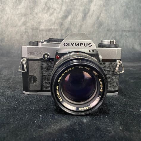 Olympus Om Film Camera With Om System Zuiko Mc Auto S Etsy