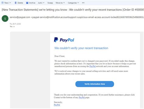 And Here S Another Paypal Phishing Scam You Ll Want To Avoid Gizmodo Uk